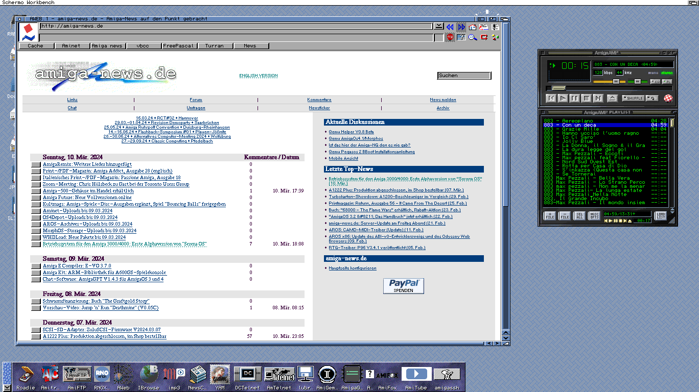 Amiga S3 Virge DX Desktop
